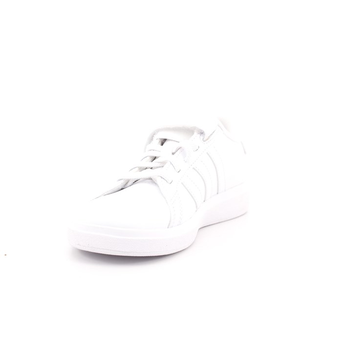 Scarpa Strappi + Elastico Adidas Bambino Bianco  Scarpe 1502 - IH5531