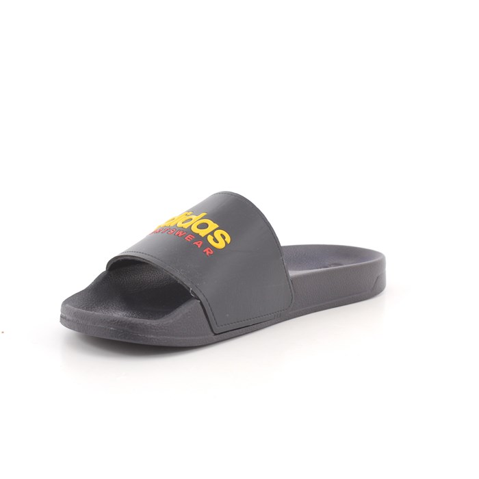 Ciabatte Adidas Bambino Nero  Scarpe 1505 - IE8946