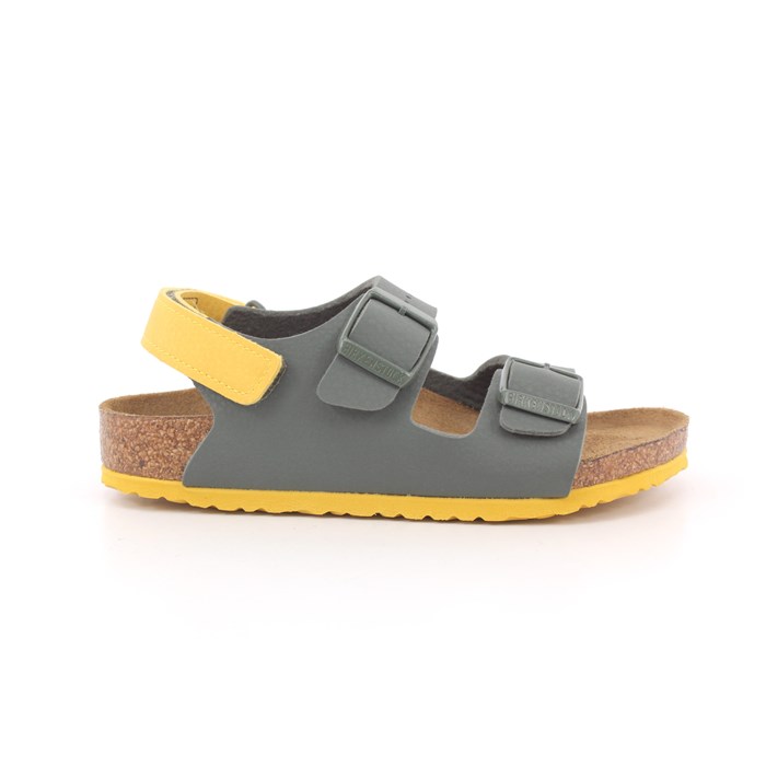 Sandalo Birkenstock Bambino Verde Militare  Scarpe 56 - 1029378