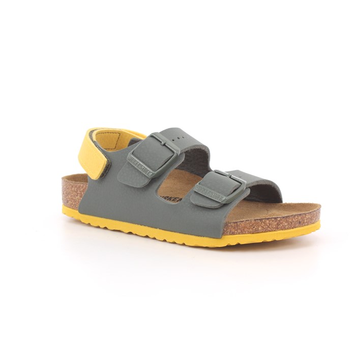 Sandalo Birkenstock Bambino Verde Militare  Scarpe 56 - 1029378