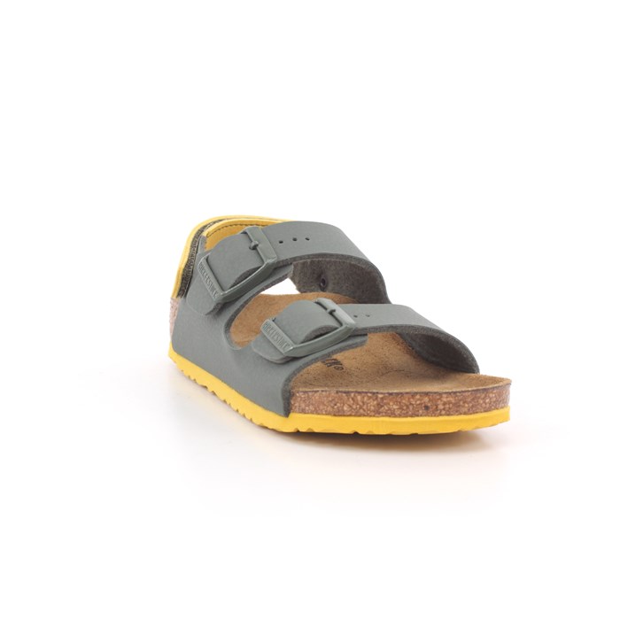 Sandalo Birkenstock Bambino Verde Militare  Scarpe 56 - 1029378