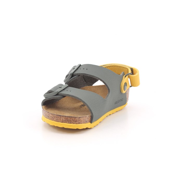 Sandalo Birkenstock Bambino Verde Militare  Scarpe 56 - 1029378