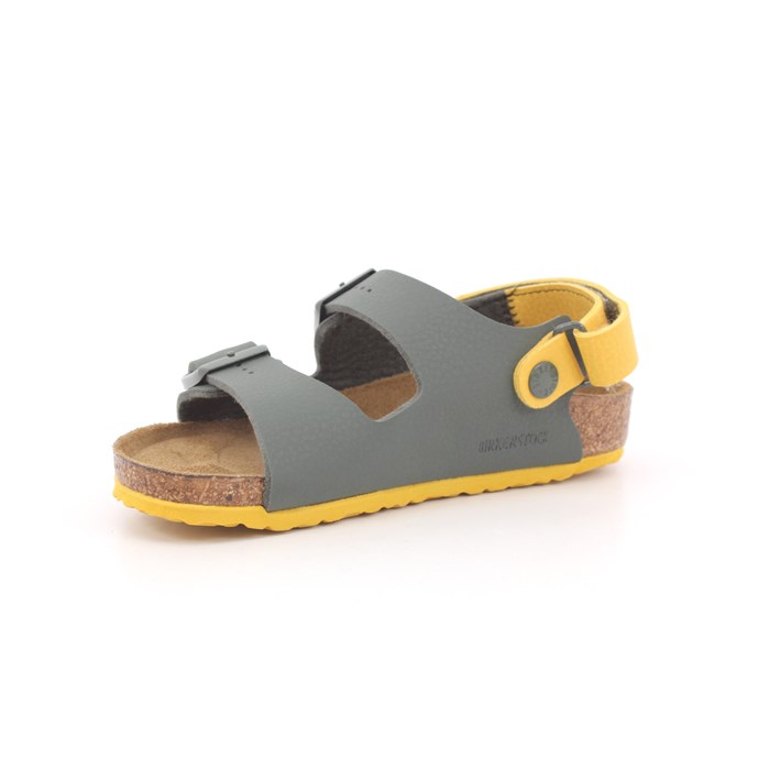 Sandalo Birkenstock Bambino Verde Militare  Scarpe 56 - 1029378