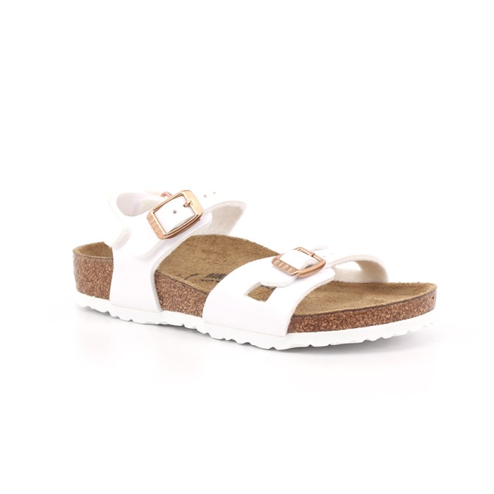 Sandalo Birkenstock Bambina Bianco  Scarpe 57 - 1029454