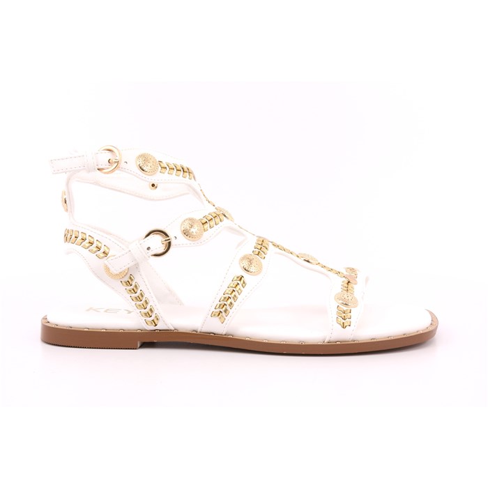 Sandalo Keys Donna Bianco  Scarpe 210 - K-10892C