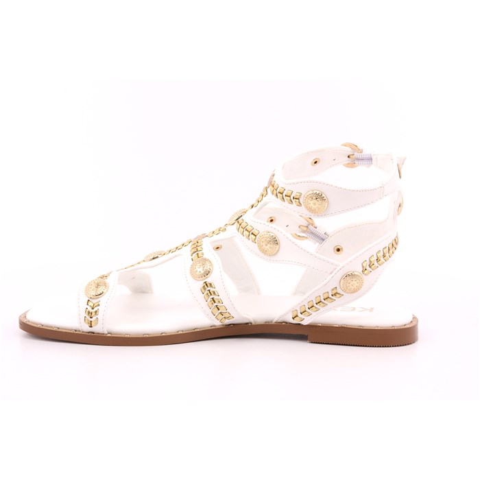 Sandalo Keys Donna Bianco  Scarpe 210 - K-10892C