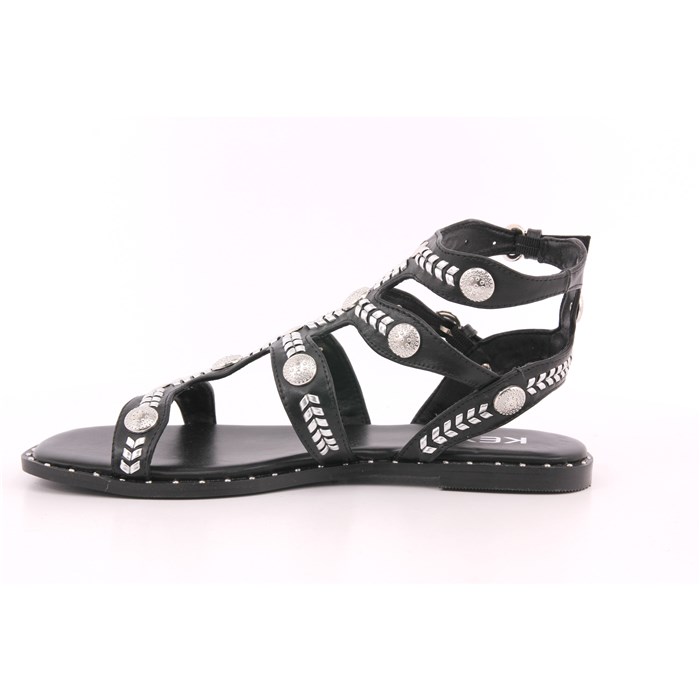 Sandalo Keys Donna Nero  Scarpe 211 - K-10892B