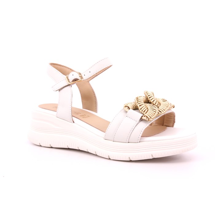 Sandalo Keys Donna Bianco  Scarpe 214 - K-11113C