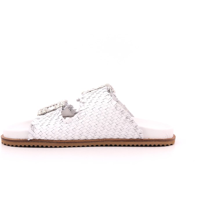 Sandalo Keys Donna Bianco  Scarpe 216 - K-10930A
