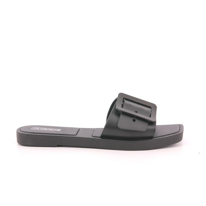 Ciabatte Keys Donna Nero  Scarpe 222 - K-10650A