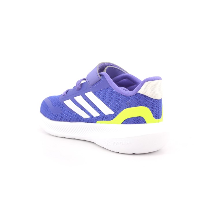 Scarpa Strappi + Elastico Adidas Bambino Azzurro  Scarpe 1521 - IE8595