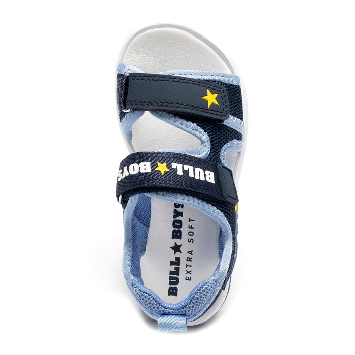 Sandalo Bull Boys Bambino Blu  Scarpe 54 - DNCL4534