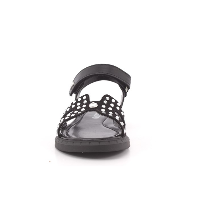 Sandalo Asso Bambina Nero  Scarpe 642 - AG17293B