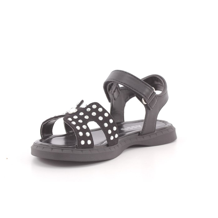 Sandalo Asso Bambina Nero  Scarpe 642 - AG17293B