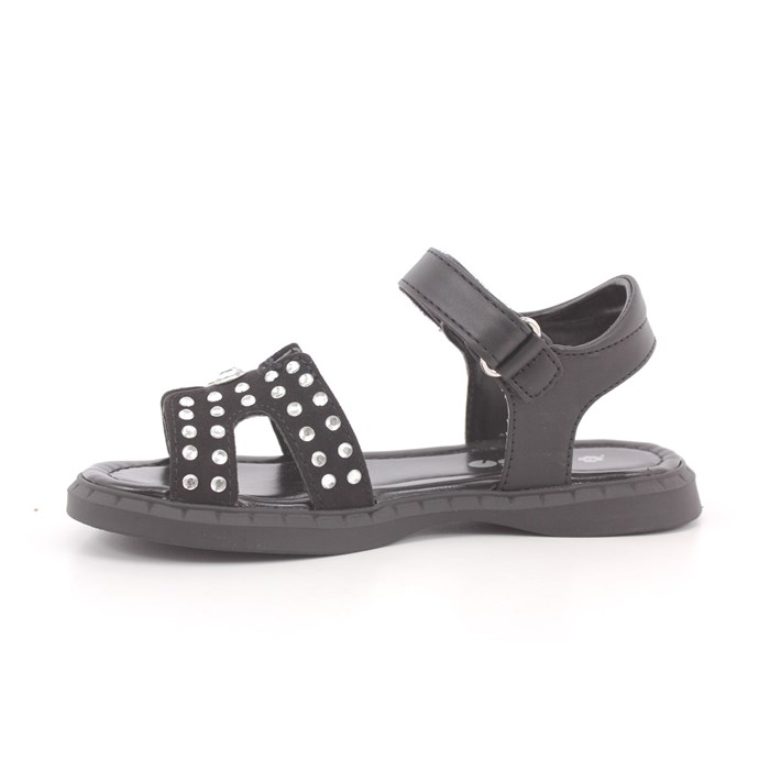 Sandalo Asso Bambina Nero  Scarpe 642 - AG17293B