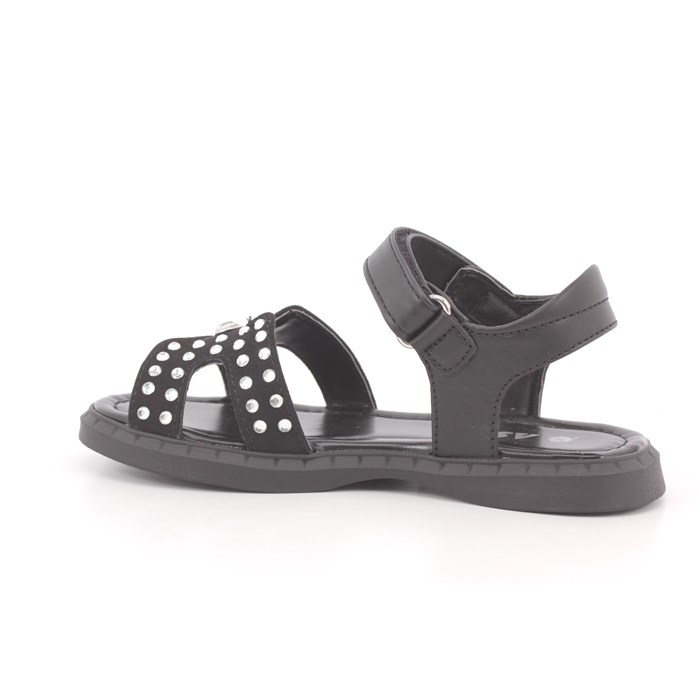 Sandalo Asso Bambina Nero  Scarpe 642 - AG17293B