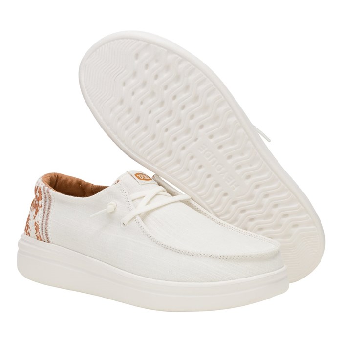 Slip On Hey Dude Donna Bianco  Scarpe 64 - HD.43780/94S