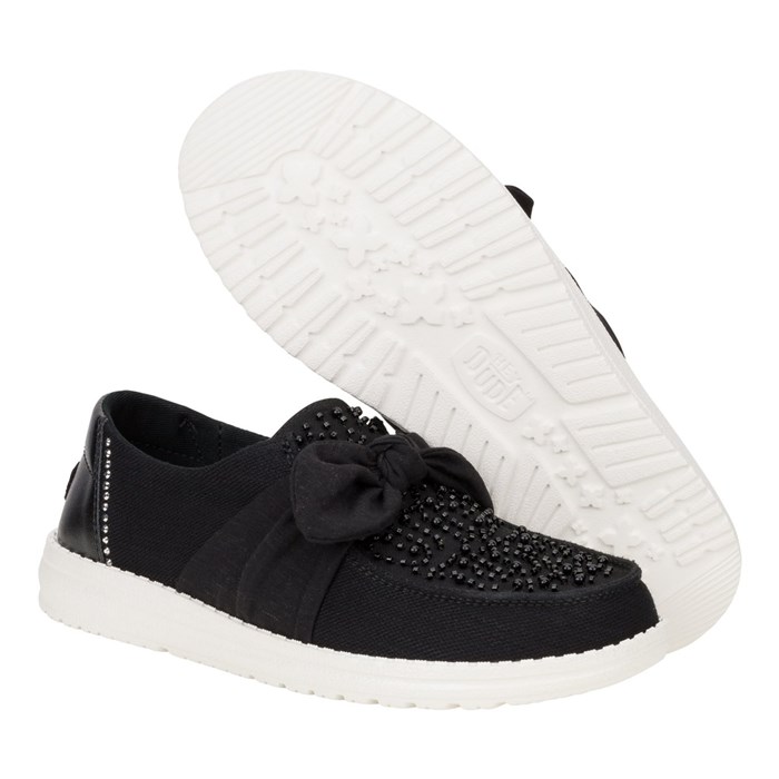 Slip On Hey Dude Donna Nero  Scarpe 66 - HD.43134/001