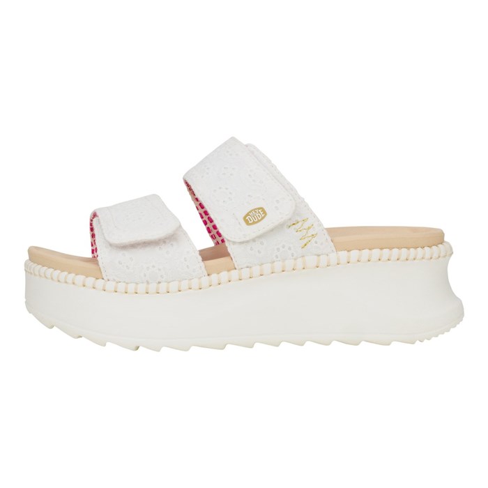 Ciabatte Hey Dude Donna Bianco  Scarpe 67 - HD.43203/100