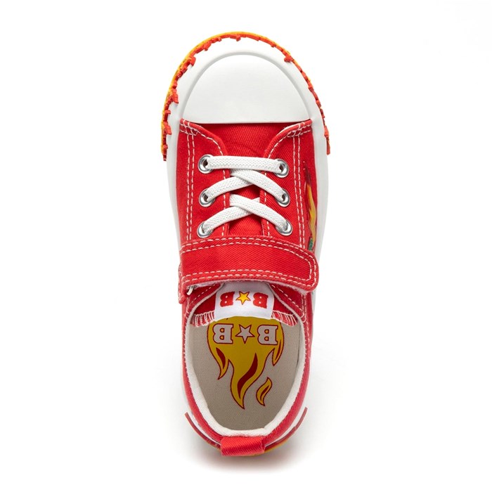 Scarpa Strappi + Elastico Bull Boys Bambino Rosso  Scarpe 56 - BBEA5080