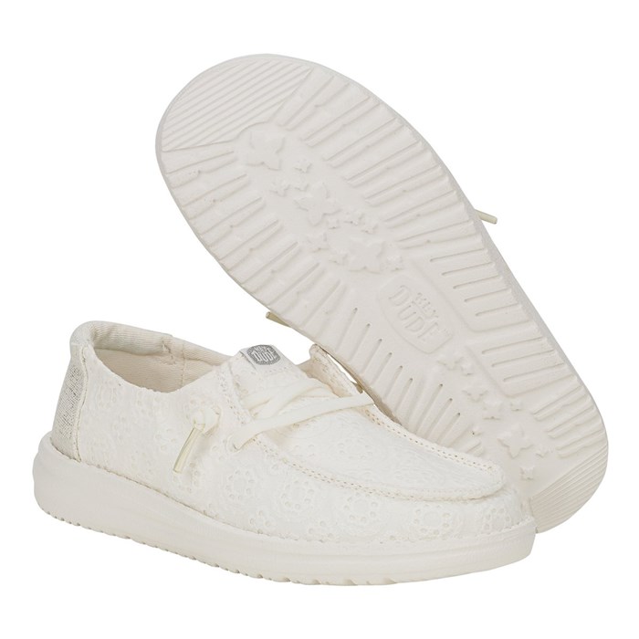 Slip On Hey Dude Bambina Bianco  Scarpe 81 - HD.43243A/100